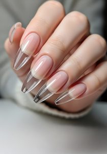 Uñas soft gel sobre uñas naturales